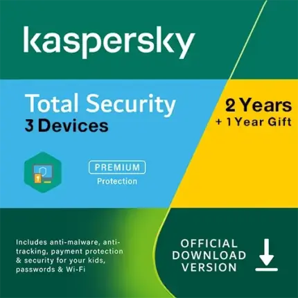 Kaspersky Total Security Activation – 3 Devices – Kaspersky Total Security Global Key