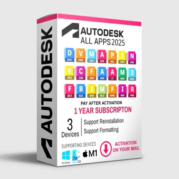 اشتراك Autodesk 2025 All Apps – جميع برامج أوتوديسك اشتراك Autodesk 2025 All Apps – جميع برامج أوتوديسك