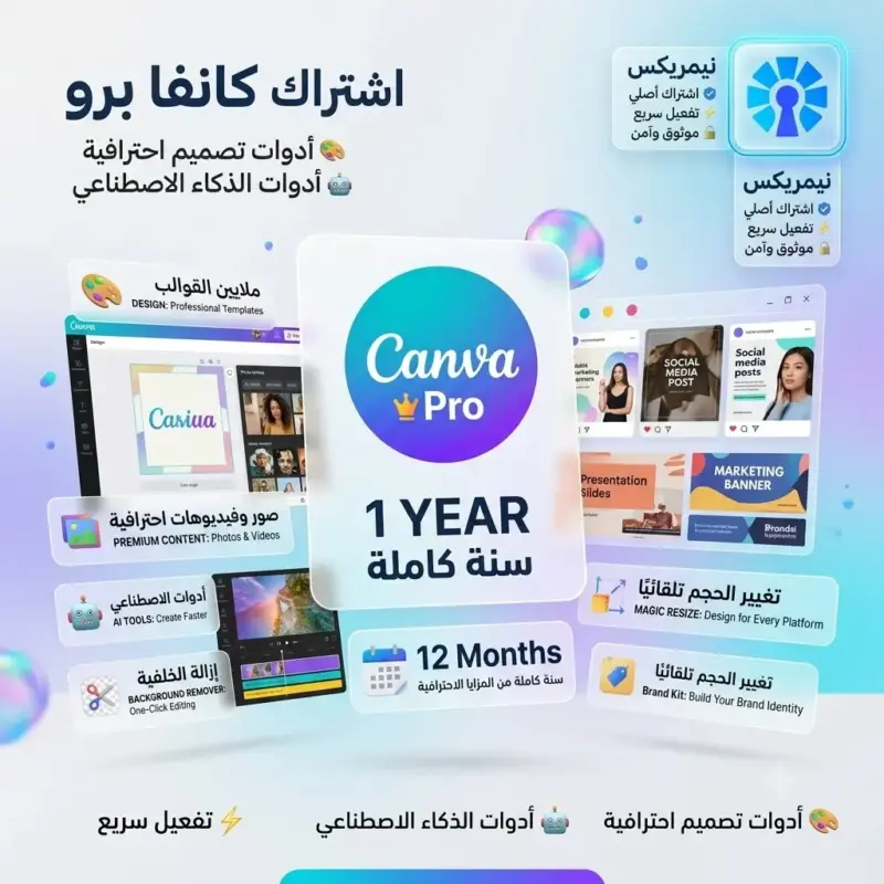 اشتراك Canva Pro