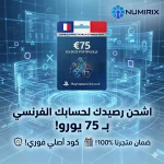 بطاقة شبكة بلاي ستيشن 75 يورو فرنسا