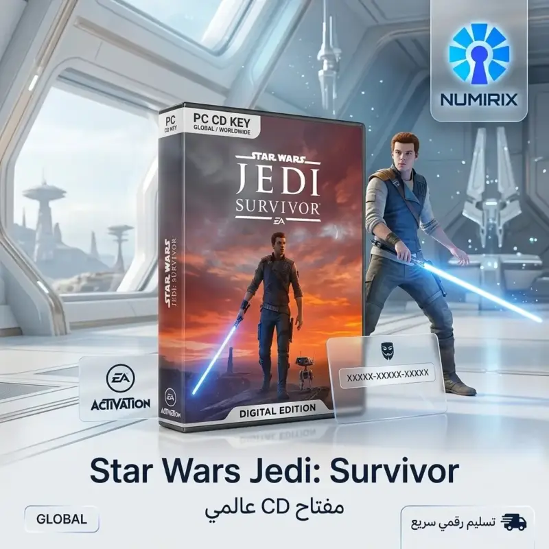 شراء Star Wars Jedi Survivor – مفتاح CD عالمي |