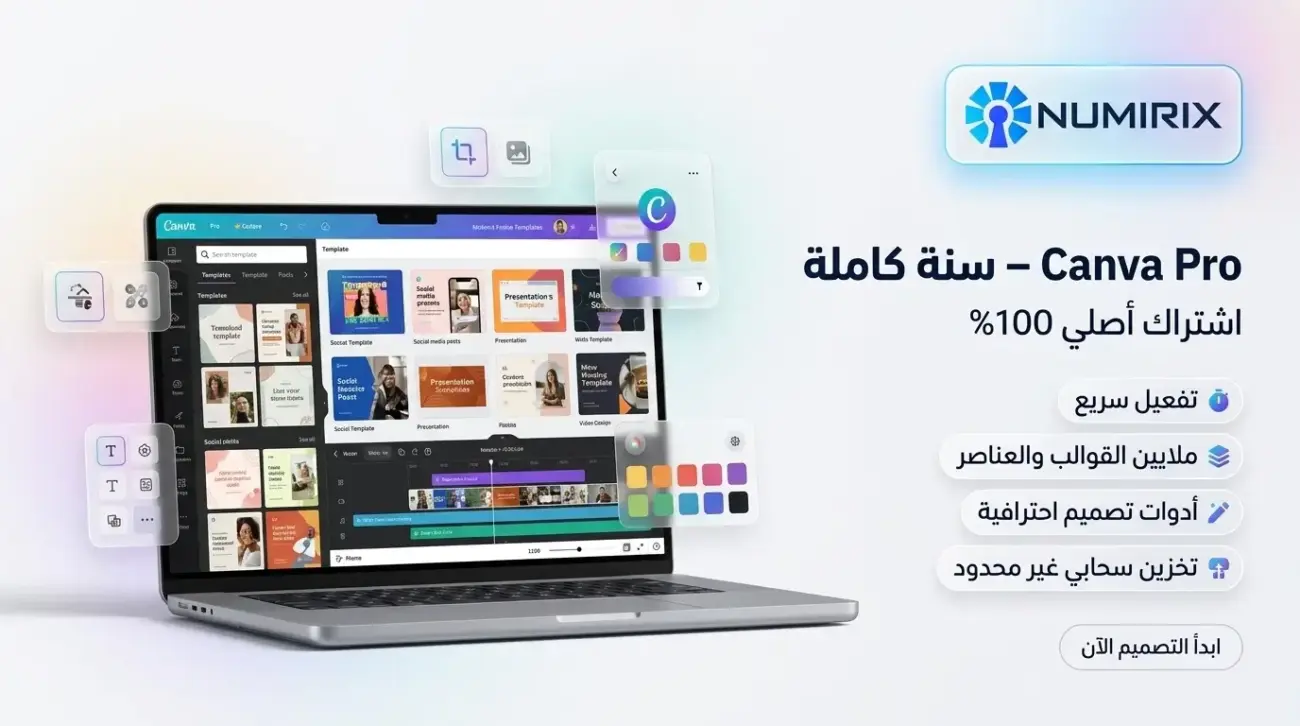 اشتراك Canva Pro الأصلي – سنة واحدة