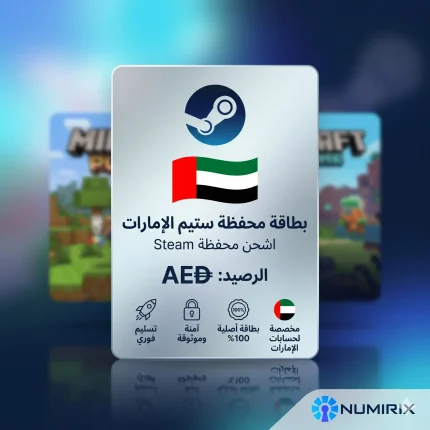 بطاقة محفظة ستيم الإمارات