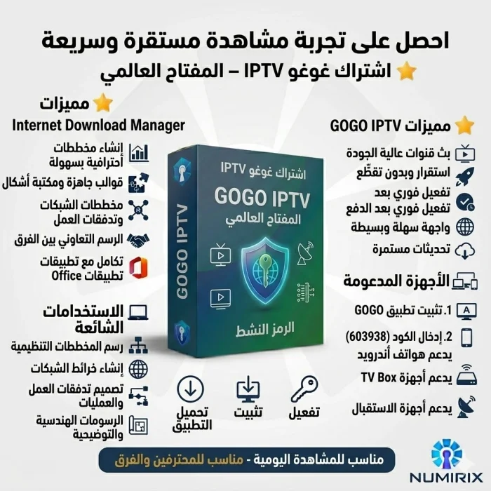اشتراك غوغو IPTV